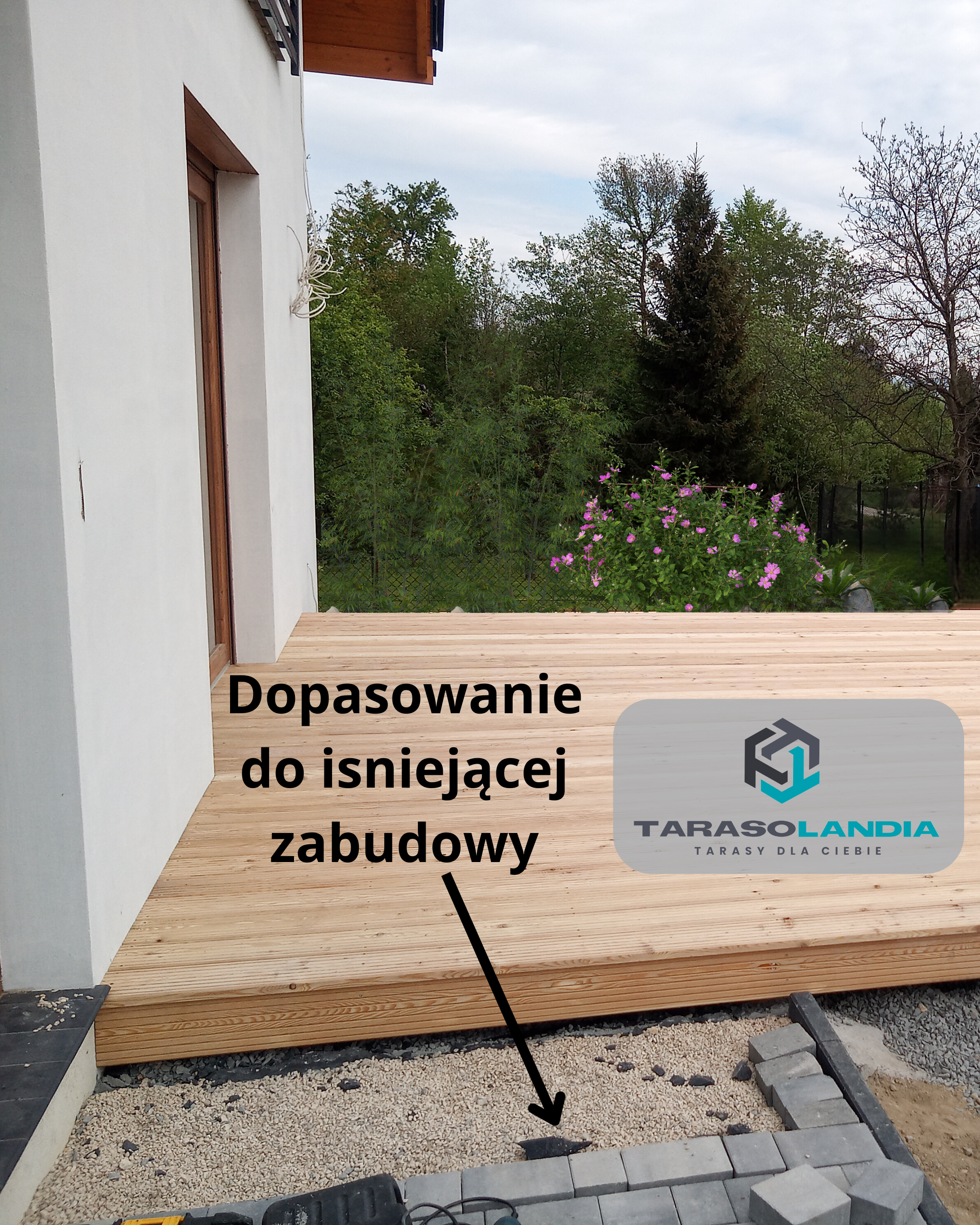 Tarasy drewniane ,Modrzew Syberyjski , Bielsko-Biała Śląsk Tychy Żory Pszczyna