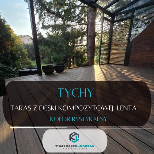 Tychy, Taras z deski kompozytowej Lenta