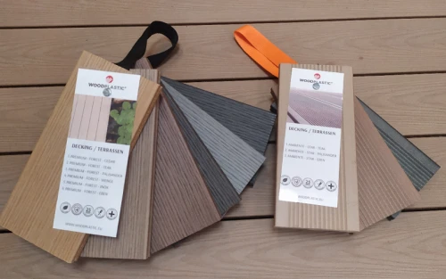 Wzornik ręczny Woodplastic, deska kompozytowa bielsko