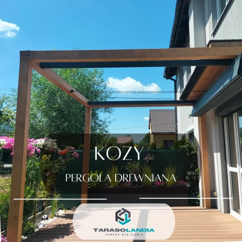 Pergola drewniana Kozy