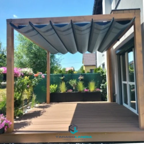Pergole aluminiowe nowoczesne systemy bioklimatyczne Ogrody zimowe całoroczne szklane przestrzenie Kompleksowe zabudowy tarasów projekt + montaż + wyposażenie