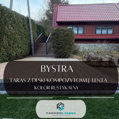 Bystra, Taras z deski kompozytowej Lenta